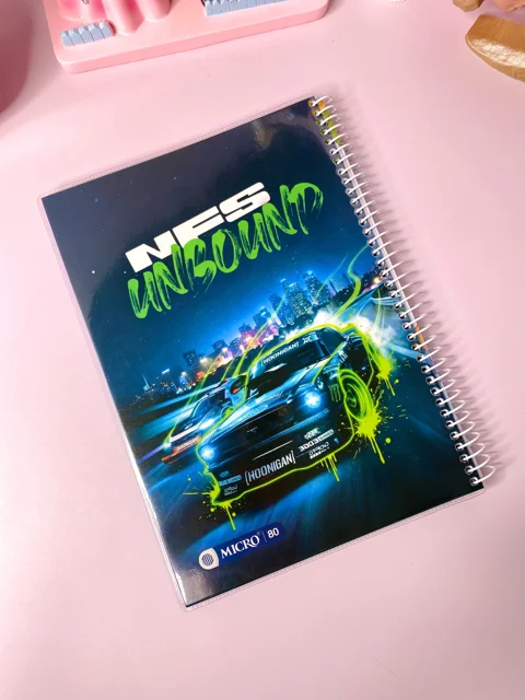 دفتر سیمی ۸۰ برگ پسرانه Micro