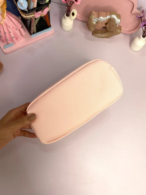 جامدادی پارچه ای  Sweet صورتی کم رنگ