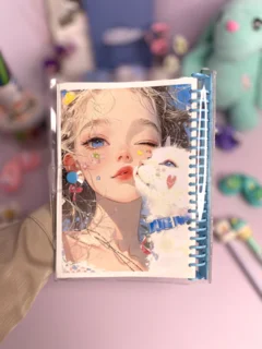 کلاسور شفاف A4 انیمه ای